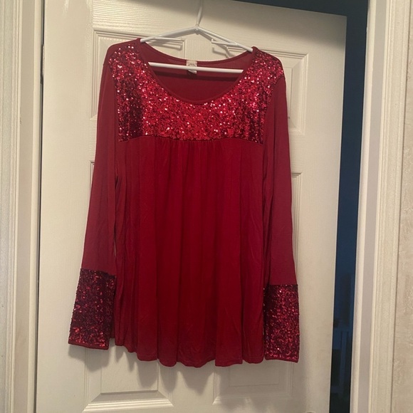 sun & moon Tops - XL red Sun & moon blouse